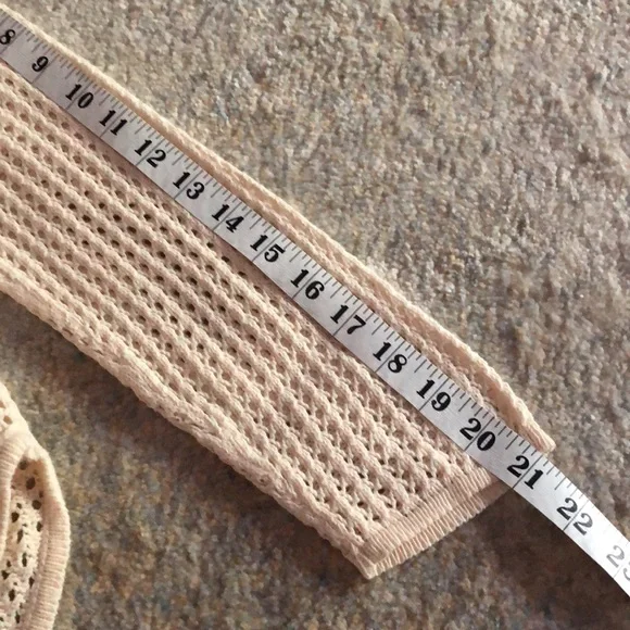 Jeanne Pierre Open Knit, Cream Seeater - Picture 8 of 8